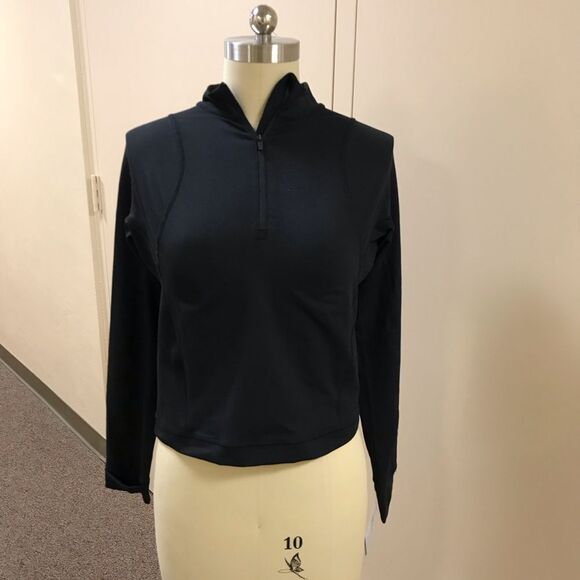 Apana Black Quarter-Zip Sweatshirt - Picture 1 of 5